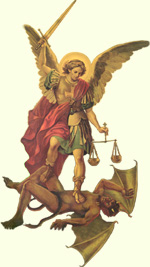St. Michael the Archangel, satan