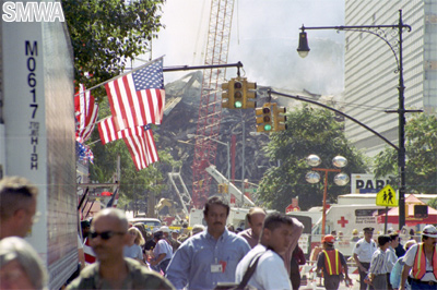 Terrorist attack from September 11 in New York City