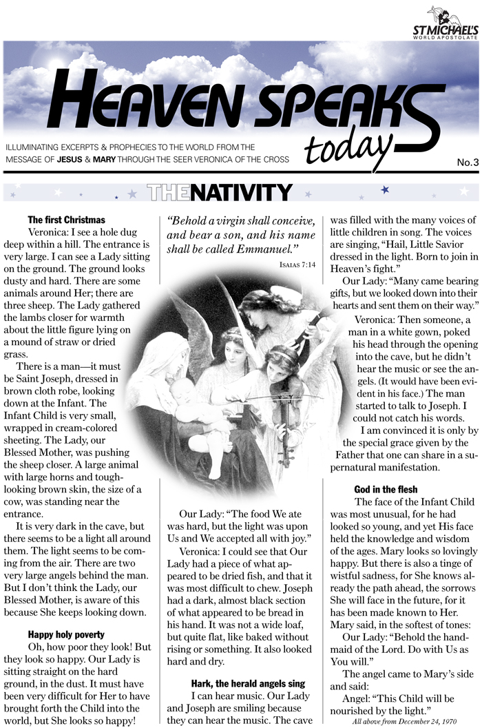 HST 3 The Nativity - front page