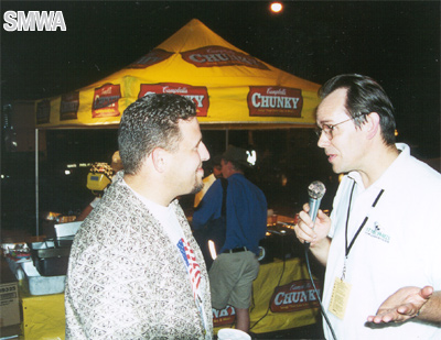 Helping out the rescue workers