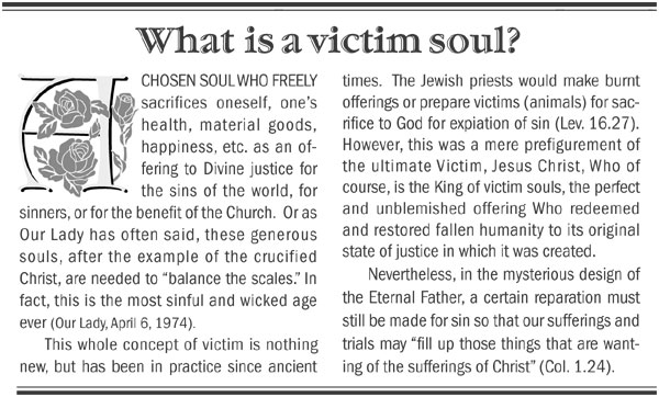 What is a victim soul? article